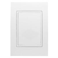 Placa 4x2 Cega Com Suporte Branco - Rvb-1300-42 - Ravenna - 1