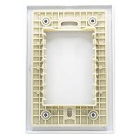 Placa 4x2 Cega Com Suporte Branco - Rvb-1300-42 - Ravenna - 2