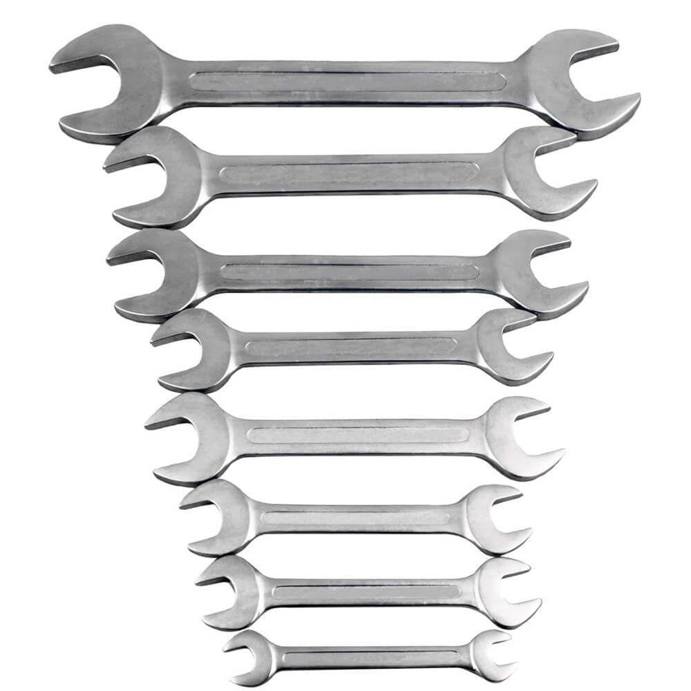 Jogo De Chave Fixa De 6 A 22mm Com 8 Peça - 1xn - Excellent Jg.chave Fixa 6 A 22mm 08pcs Imp.eda 1xn - 1