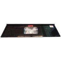 Pia De Granito Plus Preto São Gabriel 1,80 Metro - La Pia Plus Granito 1,80m Preto Sao Gabriel - 1