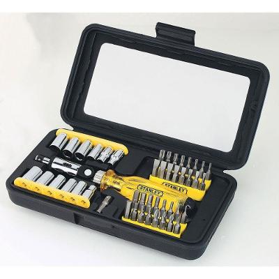 Jogo De Chave Com Catraca 47 Peças - 68-736 - Stanley Jogo De Chaves C-catraca 47pcs Stanley 68-736