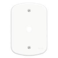 Placa 4"" X 2"" F6 Blanc - 0182 - Fame Placa 4x2 F6 Sb Fame 04401820-0182 - 1