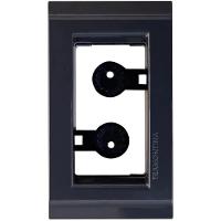 Placa Para Móvel 1 Posto Preto Liz Grafite - 57106034 - Tramontina Placa Para Movel 1 Posto Liz Grafite Tramontina - 1