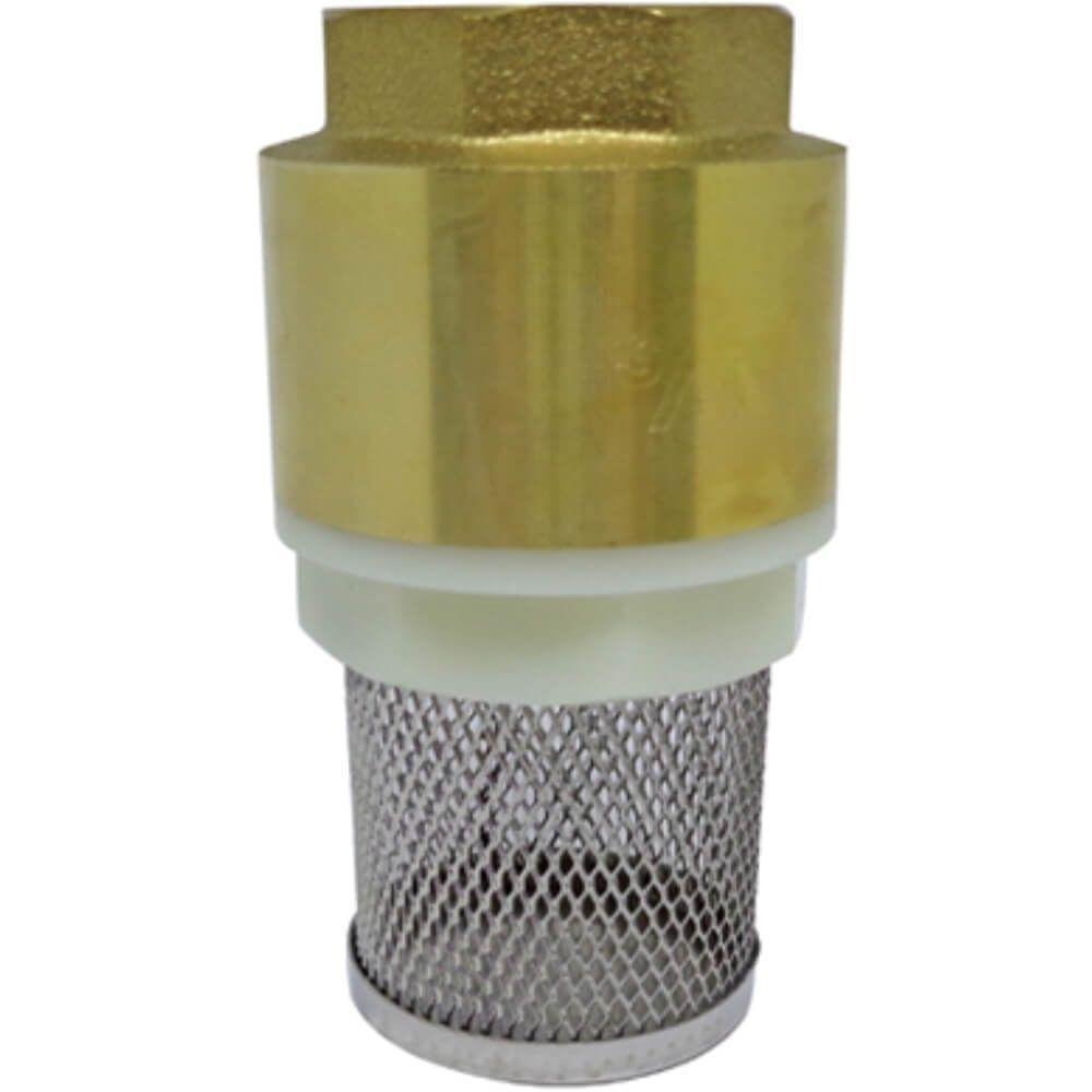 Válvula Fundo De Poço De 3-4"" Tela Inox - 19405 - Emmeti Válvula Fundo De Poço De 3-4" Tela Inox - 19405 - Sfera - 1