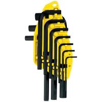 Jogo De Chaves Hexagonais Em Milímetros 10 Peças - 69-253 - Stanley Jg Chave Hexagonal C-10pcs Mm - Suporte 69-253 - 1