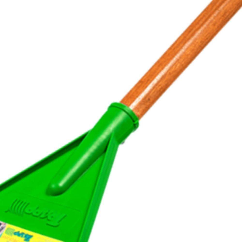 Vassoura Ancinho 14 Dentes Verde Com Cabo Vs-3414 - 2930085 - Trapp - 3