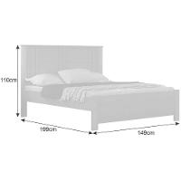 Cama Casal Milano Cinamomo Leifer Móveis - 3