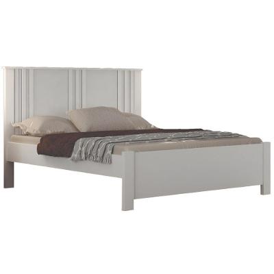 Cama Casal Milano Branco Leifer Móveis