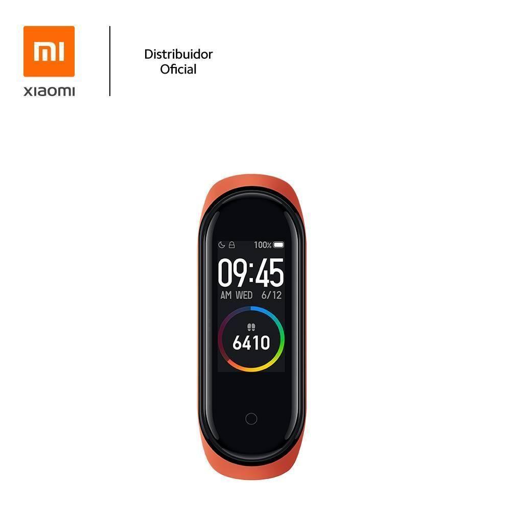 Bracelete De Silicone Para Mi Band 3/4 Xiaomi Laranja - 3