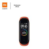 Bracelete De Silicone Para Mi Band 3/4 Xiaomi Laranja - 3