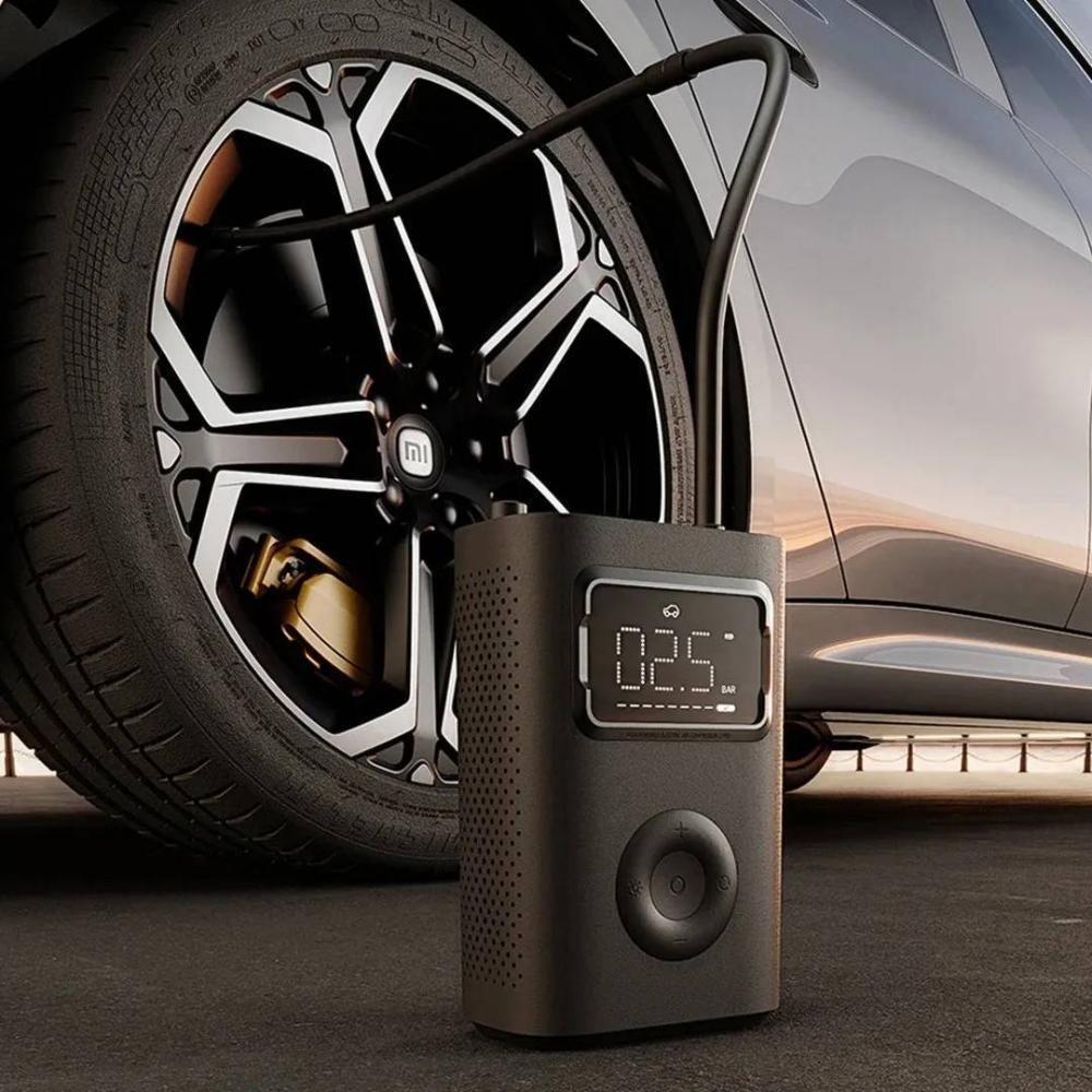 Bomba De Ar Portátil Xiaomi Preto - 3
