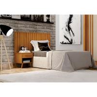 Cabeceira Solteiro Ripado Milano Cinamomo Leifer Móveis - 2