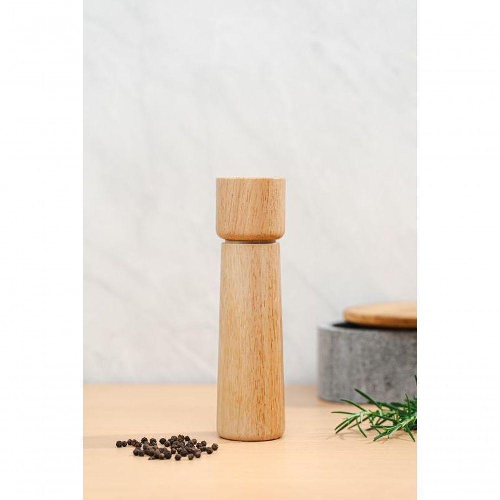Moedor De Sal E Pimenta Tramontina Realce 20,5cm Em Madeira Seringueira - 2