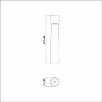 Moedor De Sal E Pimenta Tramontina Realce 30,6cm Em Madeira Seringueira - 5