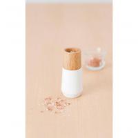 Moedor Tramontina De Sal E Pimenta Realce 12,7cm Branco Em Madeira Seringueira - 2