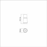 Moedor Tramontina De Sal E Pimenta Realce 12,7cm Branco Em Madeira Seringueira - 5