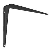 Suporte Em L De Aço Preto 15 X 20 Cm - Sl-1520-pr - Multivisão - 1