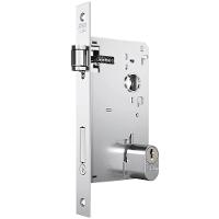 Fechadura Versailles 1601 Trinco Rolete Com Roseta Em Inox Para Exterior - 37294 - Stam - 1