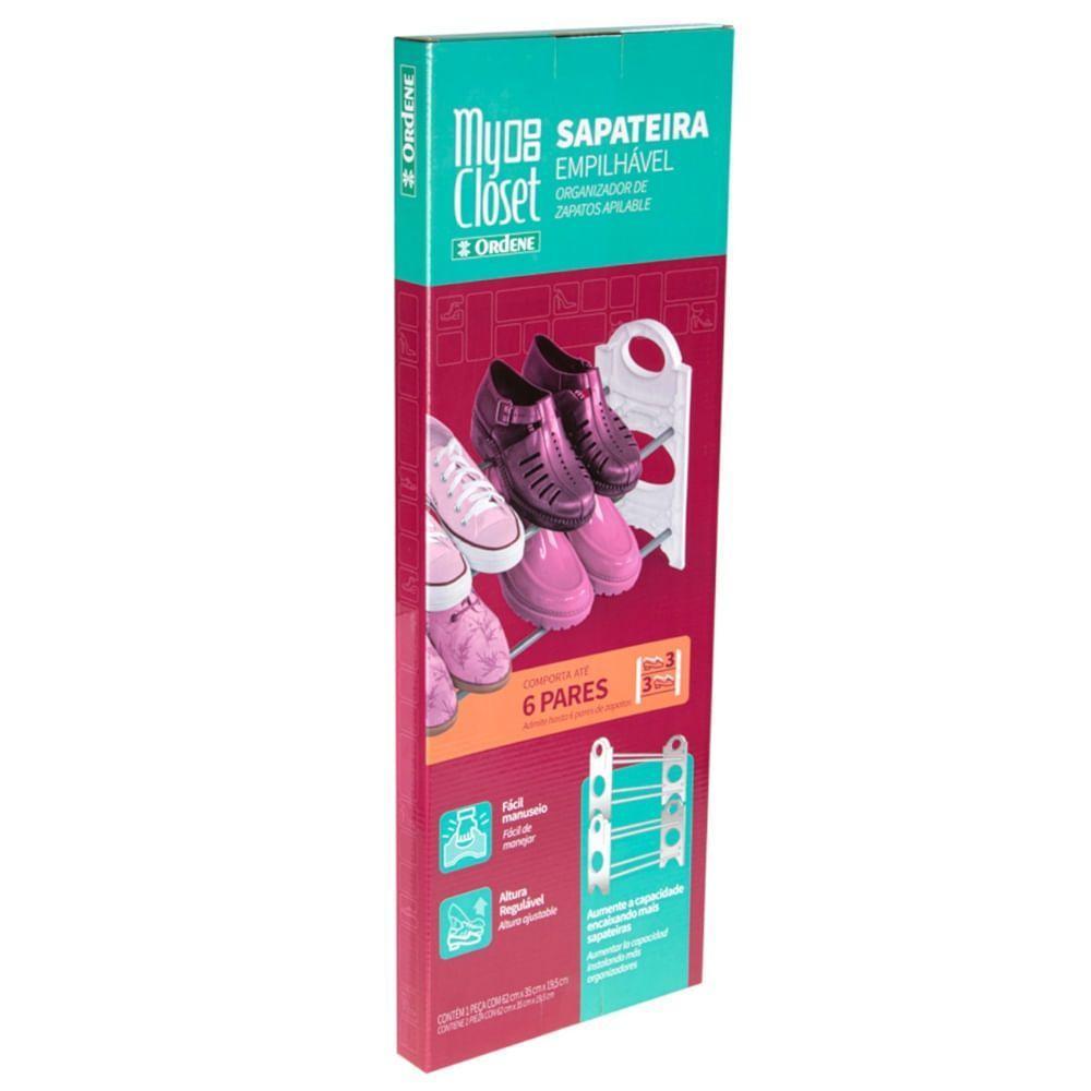 Sapateira Plástica Empilhável My Closet - Or66000 - Ordene - 5
