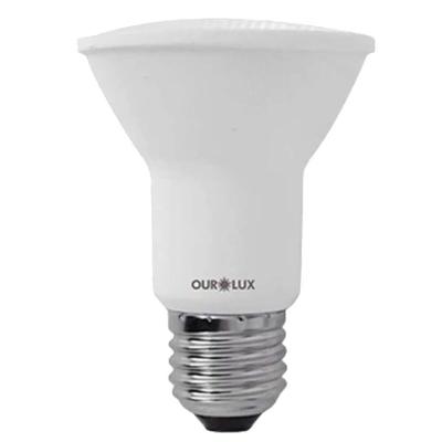 Lâmpada Superled Par20 Ip65a De 6 Watts E 3000k - 20098 - Ourolux Lâmpada Superled Par 20 6w Bivolt - 20098 - Ourolux
