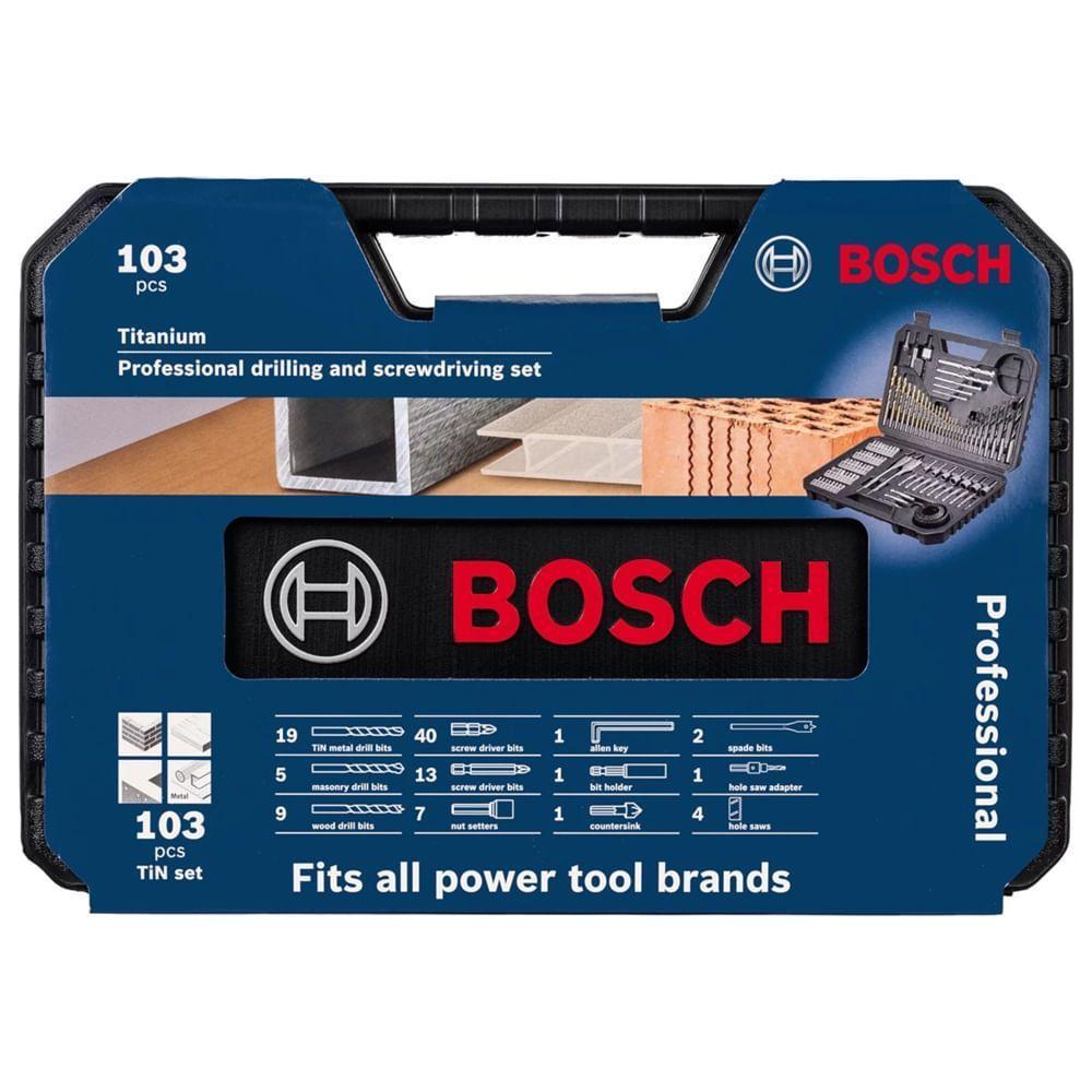 Kit De Acessórios 103 Peças - 2608594070000 - Bosch - 4