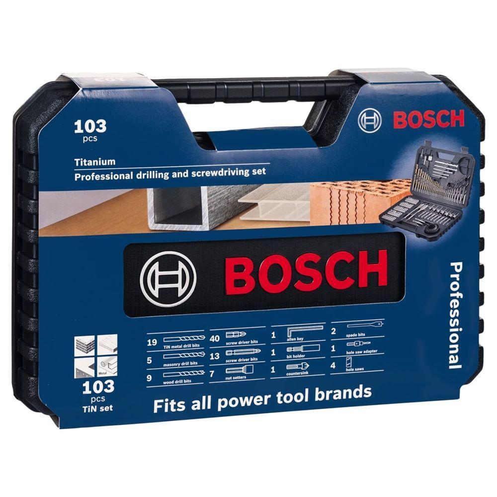 Kit De Acessórios 103 Peças - 2608594070000 - Bosch - 5