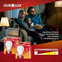 Lâmpada Controled Autodimerizável 9 Watts Bivolt 2700k - 20505 - Ourolux - 3