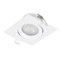 Spot Led Quadrado Direcionável Bivolt 5 Watts E 6000k - 9982 - Gaya - 2