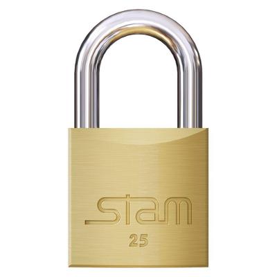 Cadeado 25mm De Latão Maciço - 309 - Stam