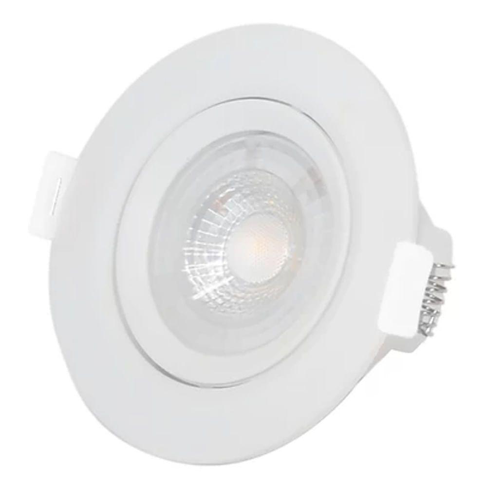 Spot Led Redondo Direcionável Bivolt 5 Watts E 6000k - 9970 - Gaya - 2