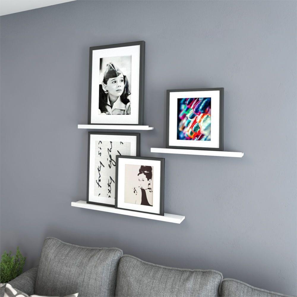 Porta Quadro 10 X 40 Cm Branco - Pq-1040-uv-br - Multivisão - 2