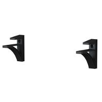 Par De Suporte Para Prateleira Belle Preto - Belle-pr - Multivisão - 1