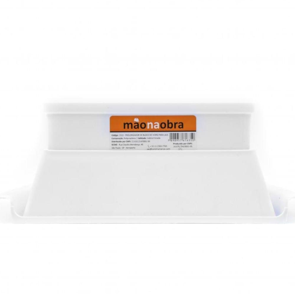 Prolongador Para Laje De Bloco De Vidro - 1310 - Mão Na Obra - 2