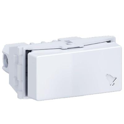 Pulsador Para Campainha Universal Com 10 Ampères 250 Volts Branco - E011100160 - Wetzel