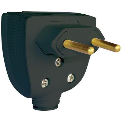Plugue 2p 10 Ampères Preto - 615850 - Pial Plug 2p 10a Preto 650651-615850 Pial Pial-plugues