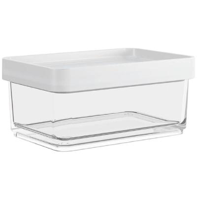 Pote Clear Mini 200ml Branco - 20766-0007 - Coza