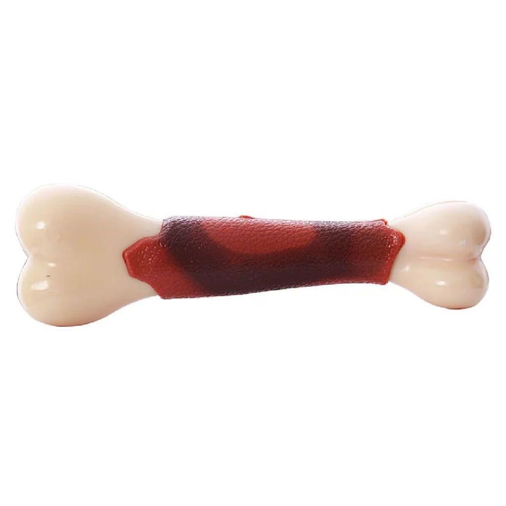 Osso Mordedor Durabone Com Aroma De Carne Para Cães Tamanho G - 70745 - Chalesco - 2