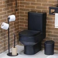 Lixeira Press Com Tampa 5 Litros Preto - Coza Lixeira Press 5l Preto - 3