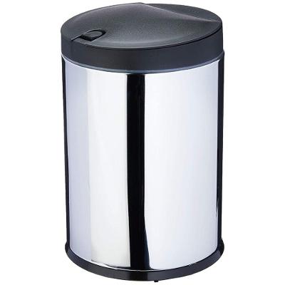 Lixeira Press De Inox Com Tampa Pp 4 Litros Preto - 3050-252 - Brinox