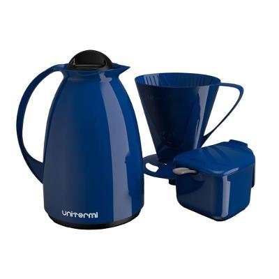 Kit Para Café Prático Cores Sortidas - 8.1.124 - Unitermi Kit Café Pratico Cores Sortido - 8.1.124 - Unitermi