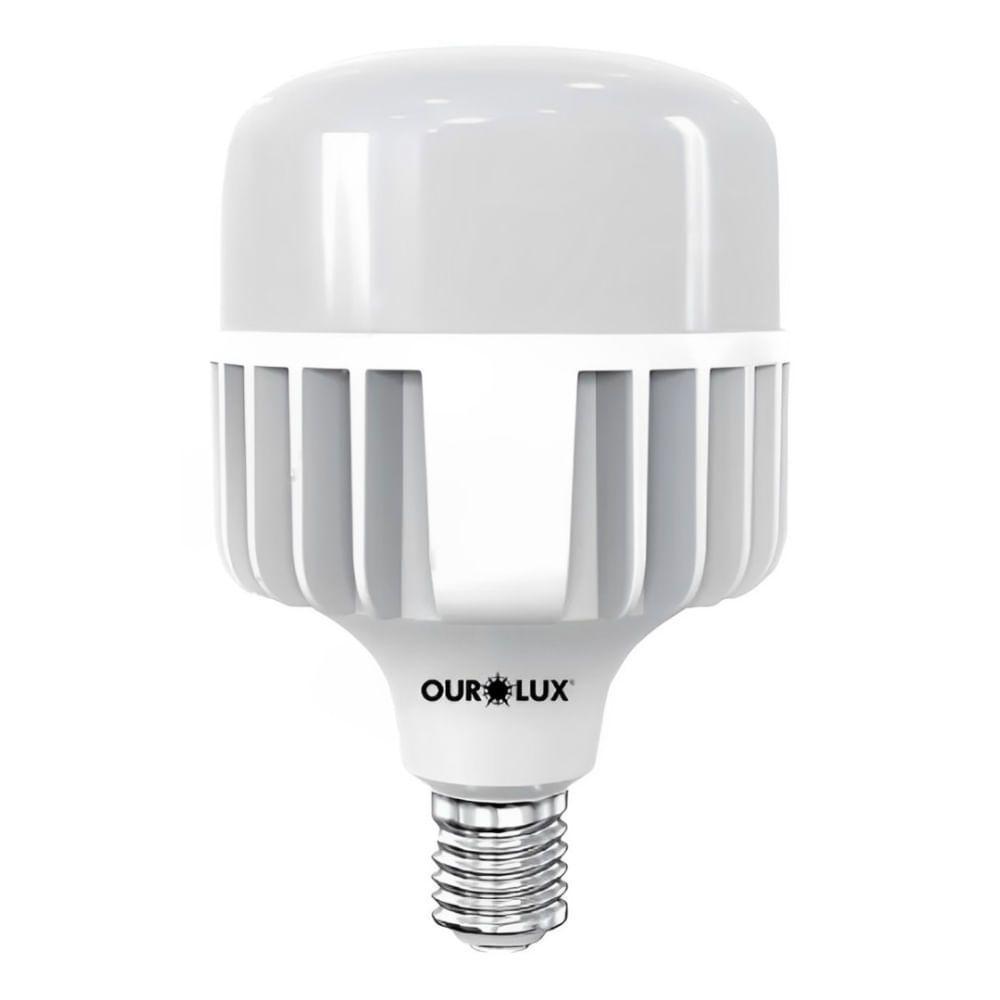 Lâmpada Super Led Alta Potência T Bivolt 100w 6500k - E27 - Ourolux Lampada Superled Alta Pot T 100w Biv 6500k E27 - 1
