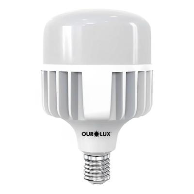 Lâmpada Super Led Alta Potência T Bivolt 100w 6500k - E27 - Ourolux Lampada Superled Alta Pot T 100w Biv 6500k E27