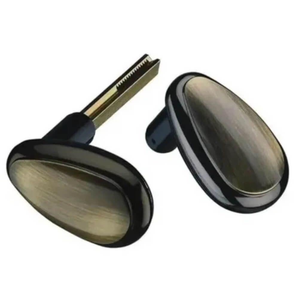 Maçaneta Taco De Golf 010 Com Acabamento Oxidado - 51150 - Stam - 1