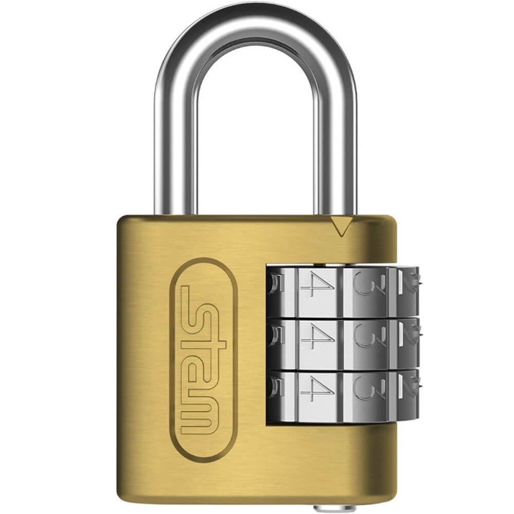 Cadeado Zamac Latonado Com Segredo 25mm - 00501 - Stam - 1