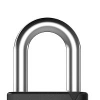 Cadeado De Zamac Com Segredo Preto Fosco 40mm - 57504 - Stam - 2