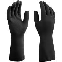 Luva De Latex Anti-derrapante Preta Safetex Pro 157 Tamanho G - Pa27664-8 - Mucambo - 1