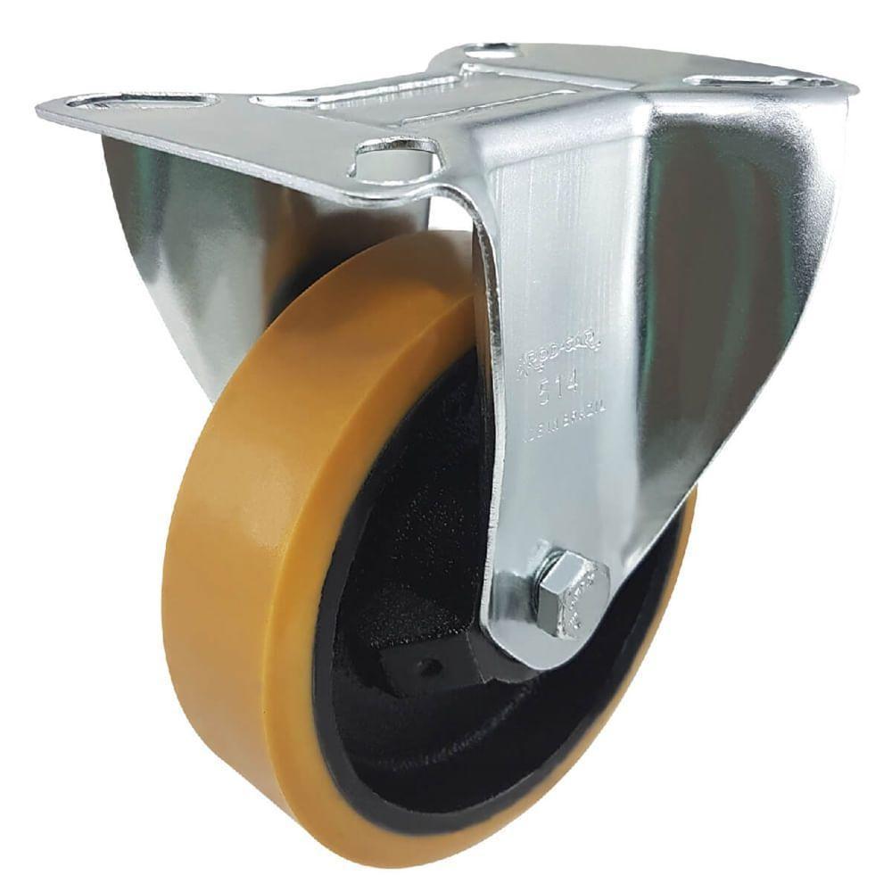 Rodízio Fixo Com Capacidade De 300 Kilos Flr 514 Ufk - 116244 - Rod-car - 1