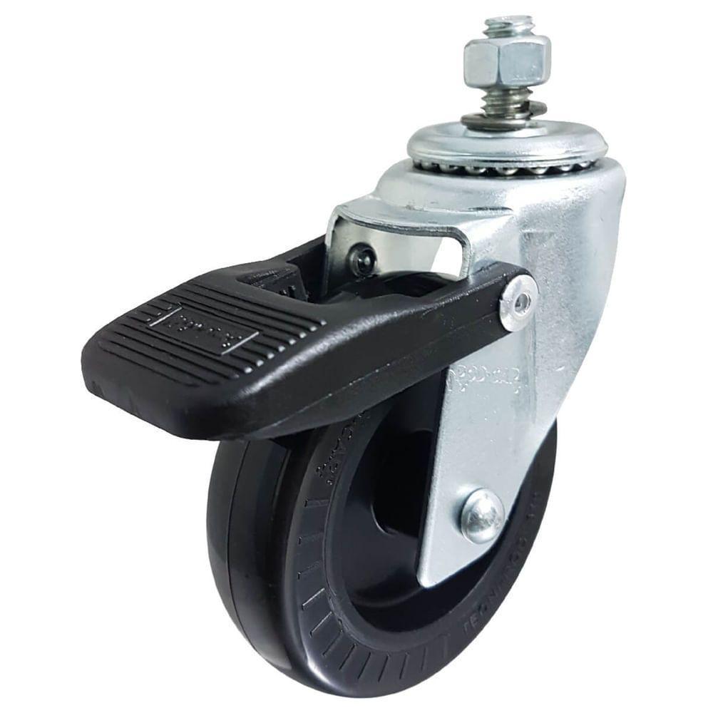 Rodízio Giratório Com Capacidade De 70 Kilos Grro 310 Pp - 121831 - Rod-car - 1