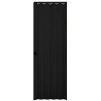 Porta Sanfonada Relevo Preta 210x70cm - 721.232 - Plasbil - 1