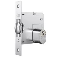 Fechadura 1005 Com Trinco Rolete E Roseta Quadrada Cromado - 10892 - Stam - 2